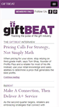 Mobile Screenshot of giftbeat.com
